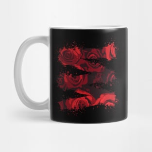 Lines of Roses Mug